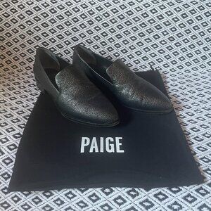 Paige Denim Madison Leather Loafers